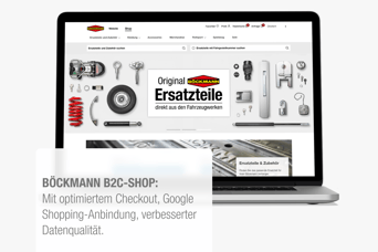 Böckmann Fahrzeuge GmbH: Weiterentwicklung des B2C-Shops – Meilensteine der digitalen Roadmap