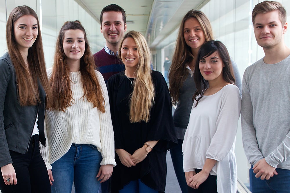 Isabel Gotzen, Jana Thomasen, Matthieu Classen, Lisa Allihn, Milena Jelkic, Philipp Jansen