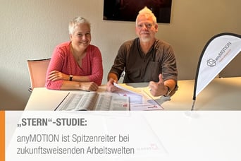 „Stern“-Studie: anyMOTION ist Spitzenreiter bei zukunftsweisenden Arbeitswelten