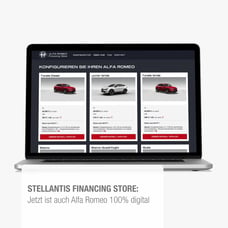 Stellantis Financing Store: Jetzt ist auch Alfa Romeo 100% digital&nbsp;