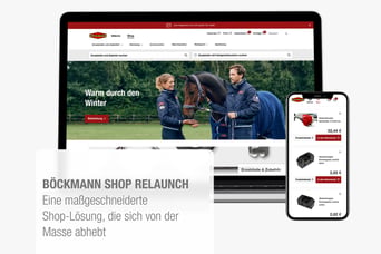 Jetzt online: Der Böckmann B2C-Shop für alle Pferde- und Reitsportbegeisterte!