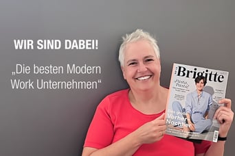 anyMOTION unter den besten BRIGITTE Modern Work Unternehmen 2024