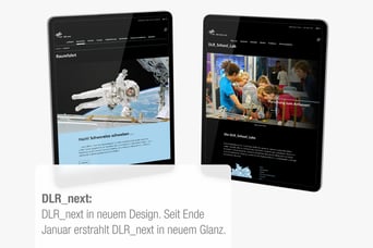 Mission „Update“: DLR_next in neuem Design