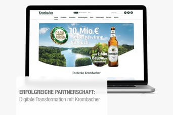 Erfolgreiche Partnerschaft: Digitale Transformation mit Krombacher