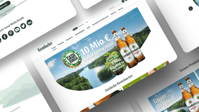 Technologischer Neustart für Krombacher: Wie wir gemeinsam mit Krombacher digitale Basis neu aufgestellt haben