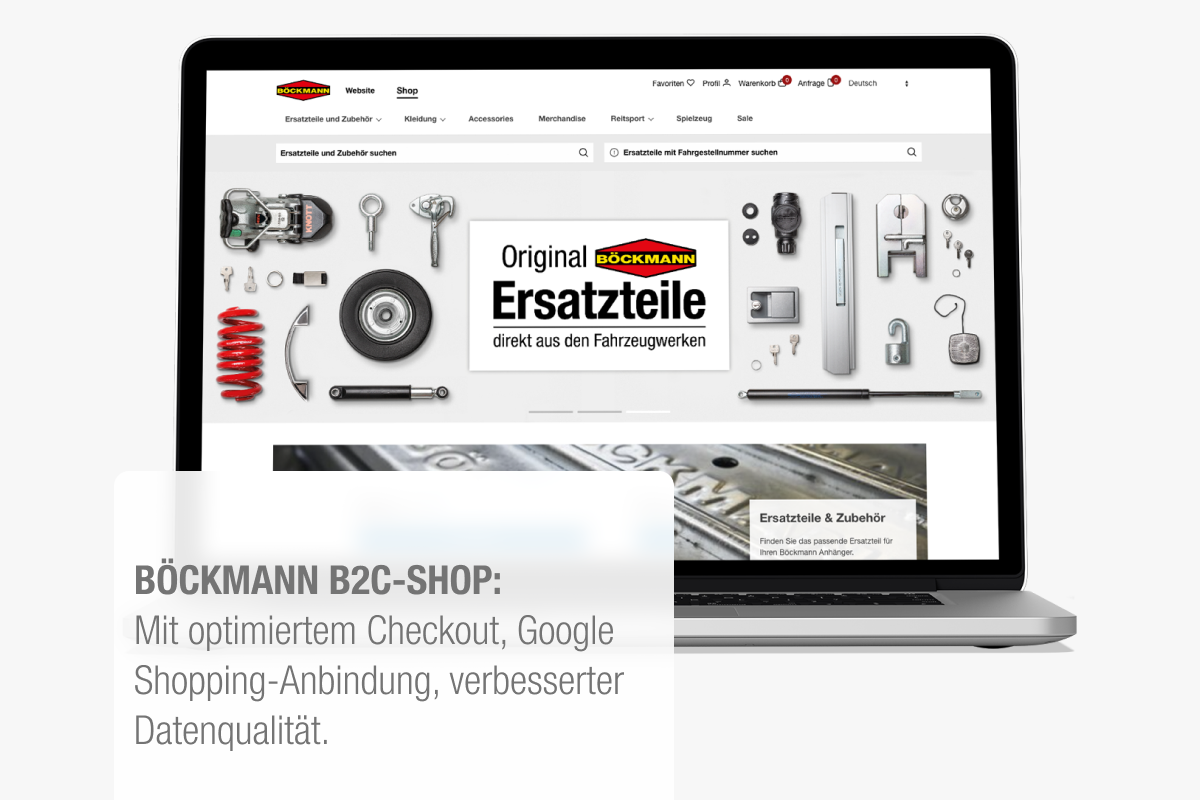 Böckmann Fahrzeuge GmbH: Weiterentwicklung des B2C-Shops – Meilensteine der digitalen Roadmap