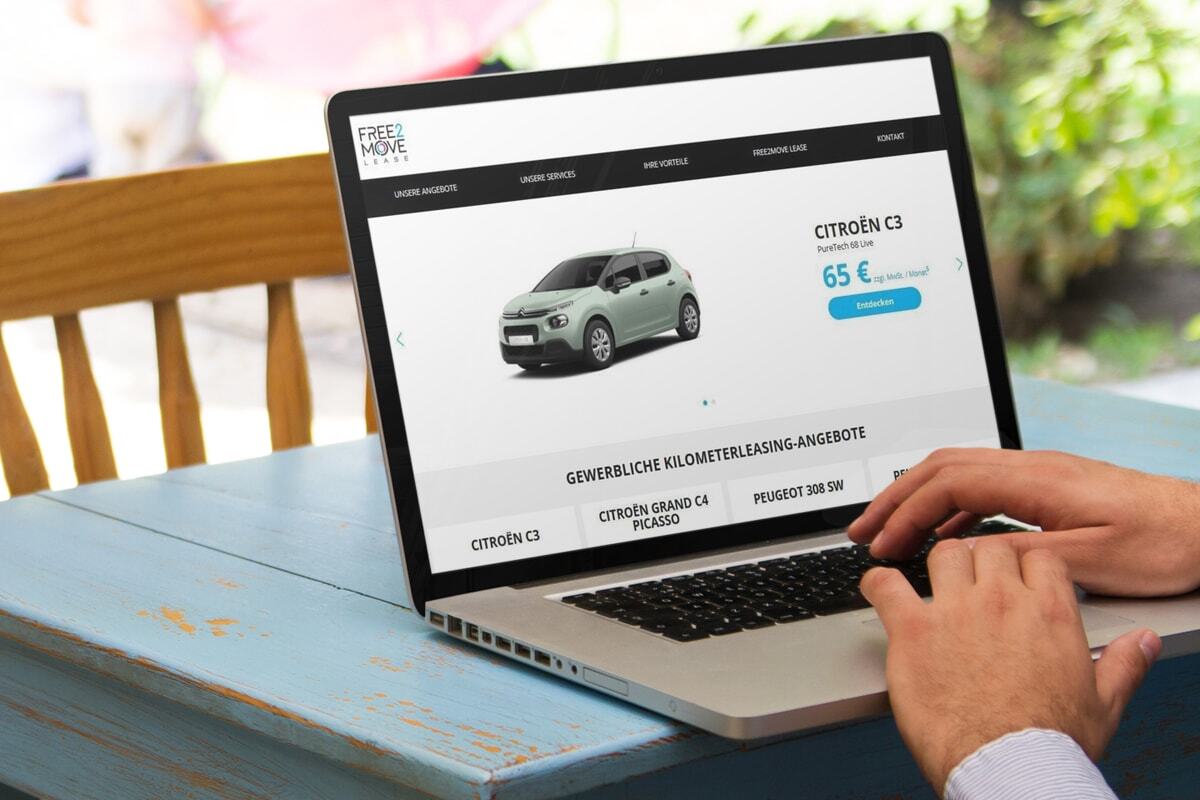 „Free2Move Lease“ – Multipager für neues PSA Leasingangebot