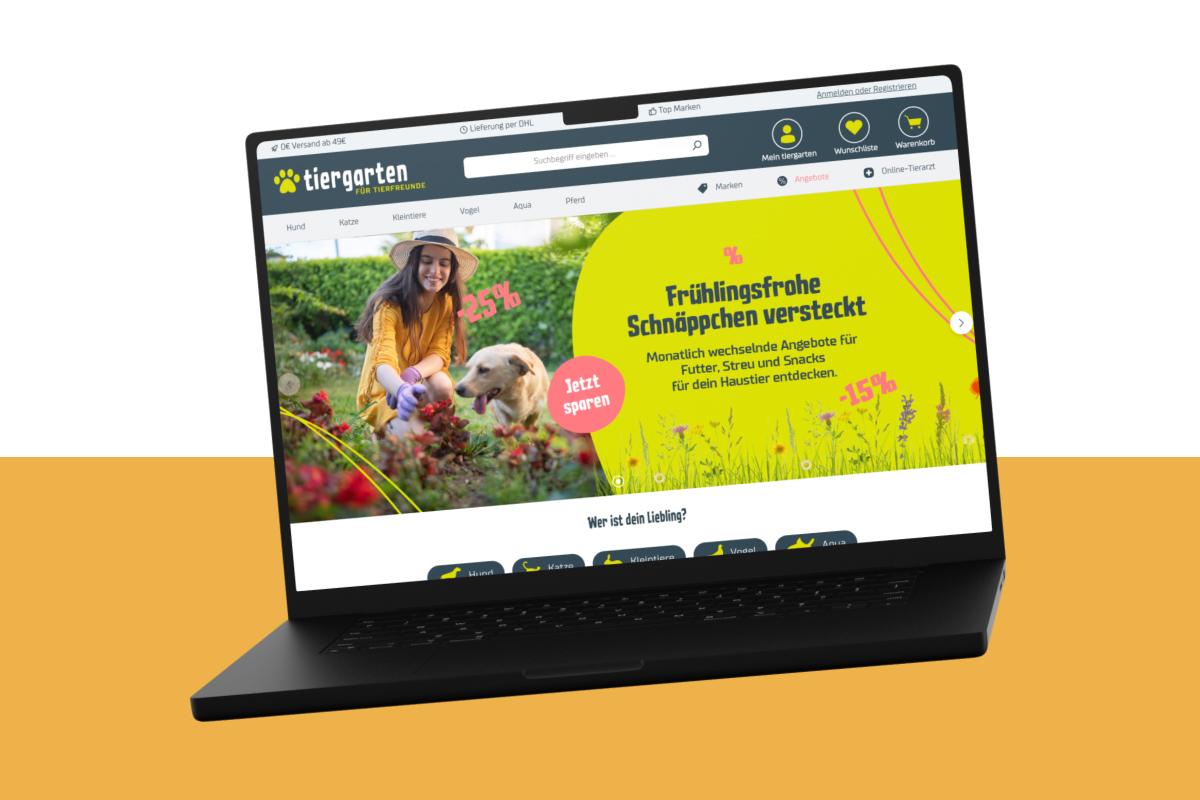 Perfion, Business Central, Shopware und Alumio: erfolgreiche Integration für Stroetmanns tiergarten.de