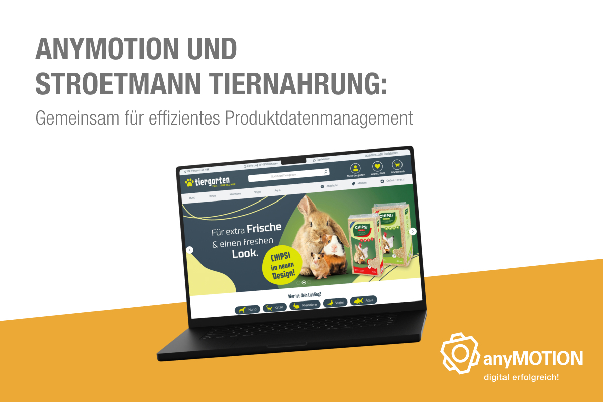 anyMOTION und Stroetmann Tiernahrung: Gemeinsam für effizientes Produktdatenmanagement