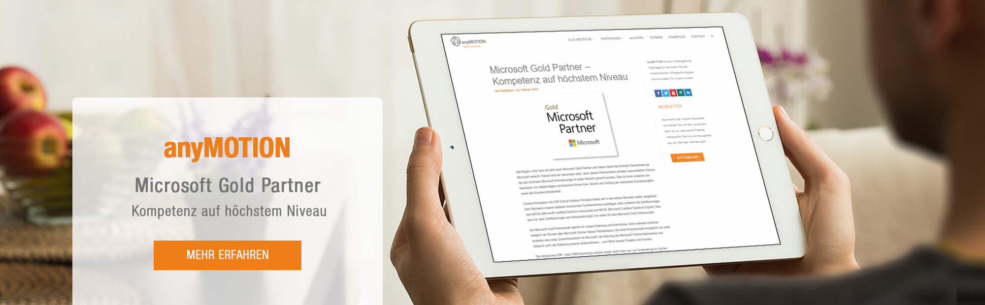 anyMOTION Microsoft Gold Partner